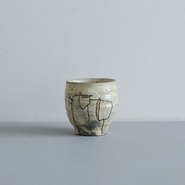 清水しおり　小さい湯呑　model　C