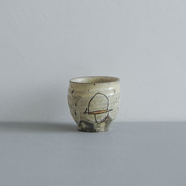 清水しおり　小さい湯呑　model　E