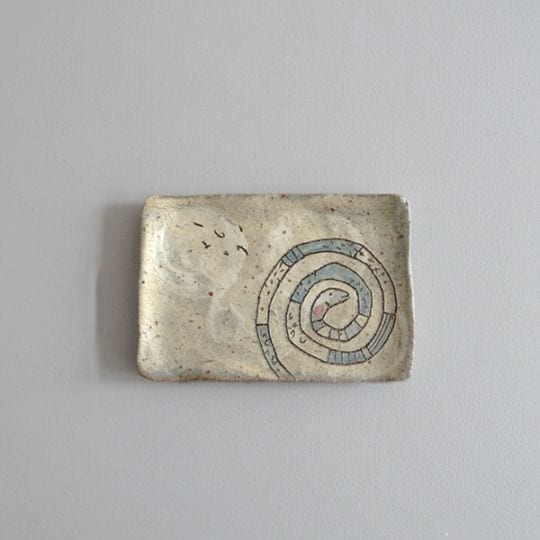 清水しおり　長方小皿　model　A　10×15㎝