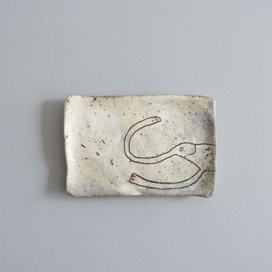 清水しおり　長方小皿　model　C　10×15㎝