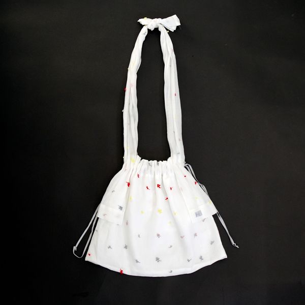 toss！×kijinokanosei 　 kinchaku bag M　sakuranbo　WH　送料無料