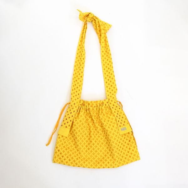 toss！×kijinokanosei 　 kinchaku bag M　ami-atuji　YW　送料無料