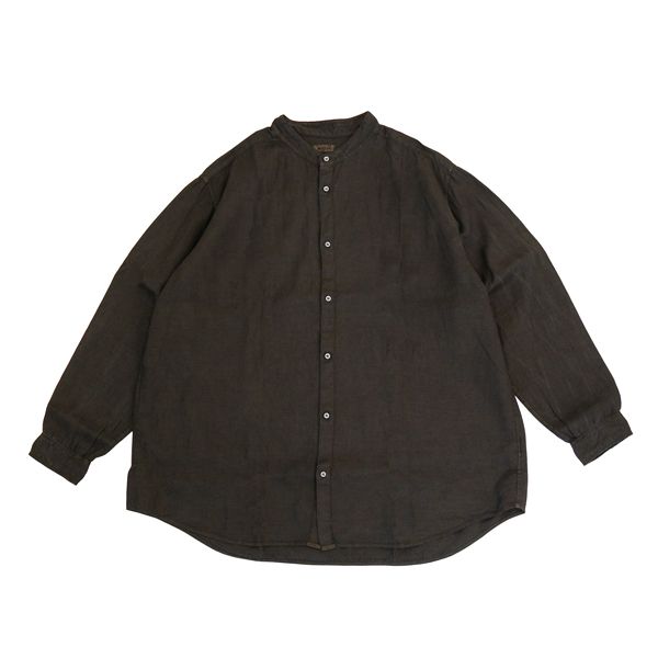 MITTAN　SH-137DC　大麻シャツ3　柿渋×墨　送料無料