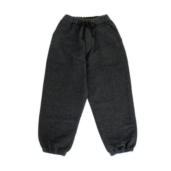 MITTAN　PT-99　ウールシルクキャメルパンツ　濃灰　送料無料