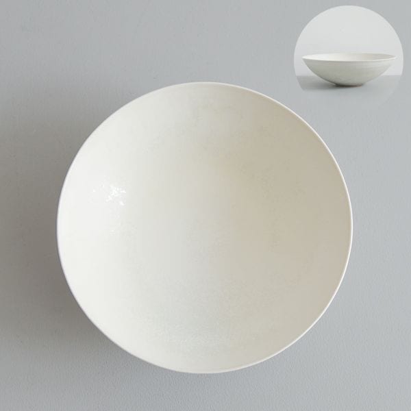 黒木泰等　ナラ灰釉鉢　Φ20cm　H6cm