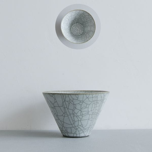 髙田志保　炭入りフリーカップ　Φ12.5cm　H8.5cm