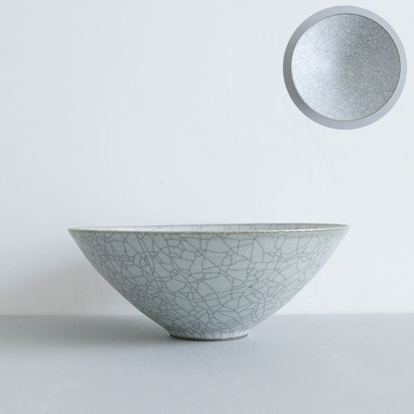 髙田志保　炭入り鉢　Φ21cm　H8cm