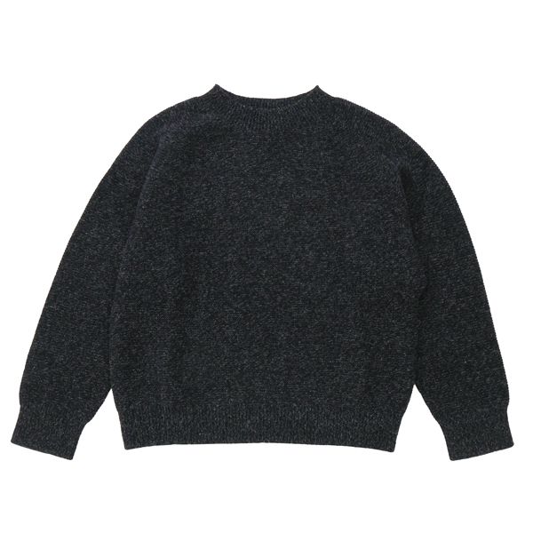 MITTAN　アルパカウールセーター　黒杢　　送料無料