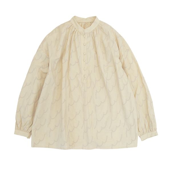 kijinokanosei ギャザーブラウス　“Fractal”　LBG　送料無料