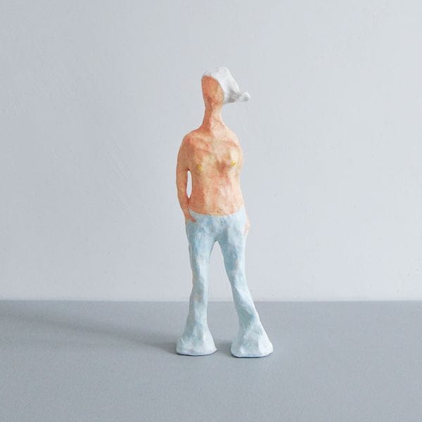 福田十糸子　立体造形　Model：JEANS-1