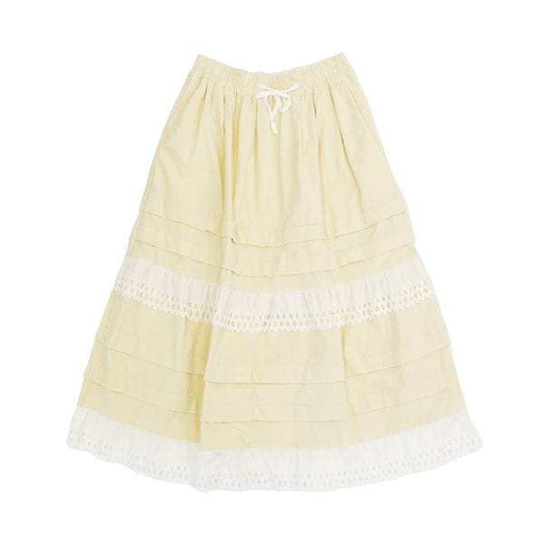 HALLELUJAH　ハレルヤ　エドワーディアンスカート　Off White　送料無料