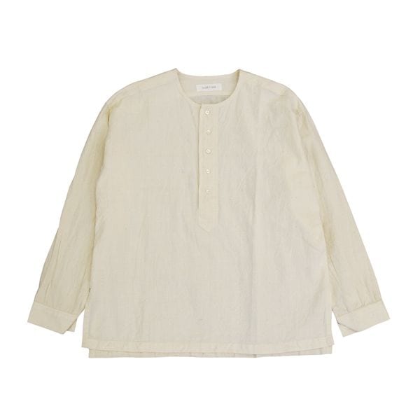 GUPTIHA  SOBAKASU KHADI COTTON  Sobakasu henry shirt	Natural　送料無料