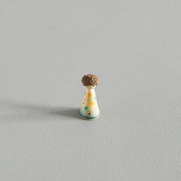 どんぐりこけし　みずたま　Model・MZ-A　身長3cm