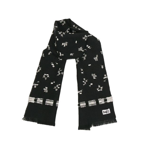 kijinokanosei ストール　“エンブリオ-embryo（wl）”　Black　送料無料