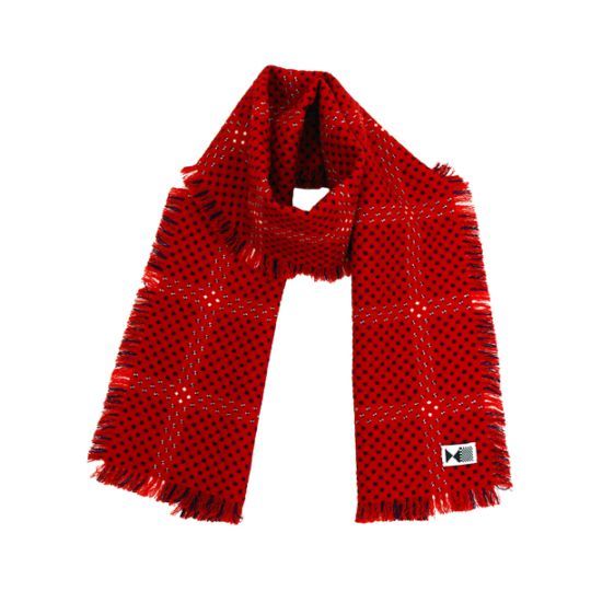 kijinokanosei ストール　“きんとと-kintoto”　RD　送料無料