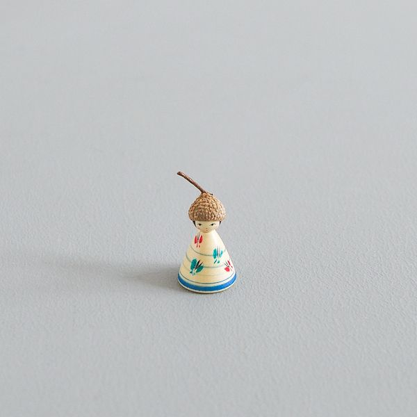 どんぐりこけし　蝶々　Model・CH-A　身長2.5cm