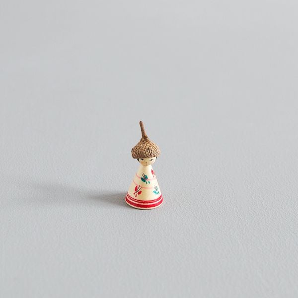 どんぐりこけし　蝶々　Model・CH-G　身長2.5cm