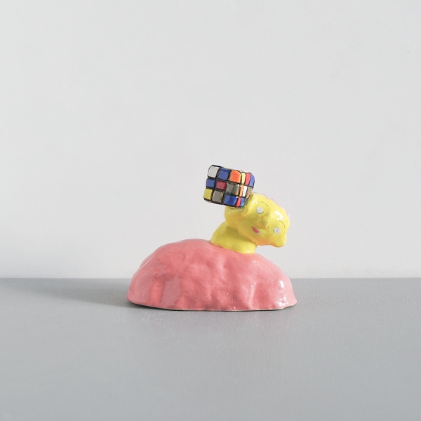 MAO YAMAMOTO　NEVER ANGRY MAN　Model・ルービックキューブ(Rubik's Cube )