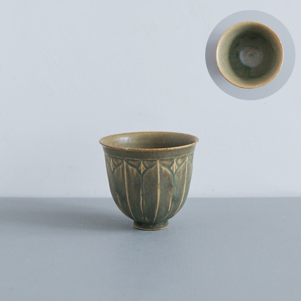 安福由美子 錆オーバルリム深皿