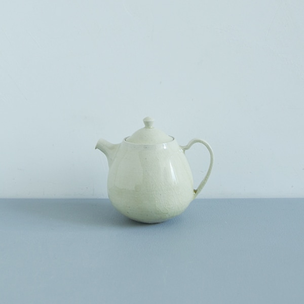 田中大喜　灰釉茶壺