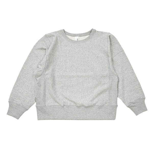 770030　吊裏毛　スウェットシャツ　Top Gray　SizeN　　送料無料