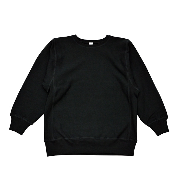 770030　吊裏毛　スウェットシャツ　Black　SizeⅠ　　送料無料