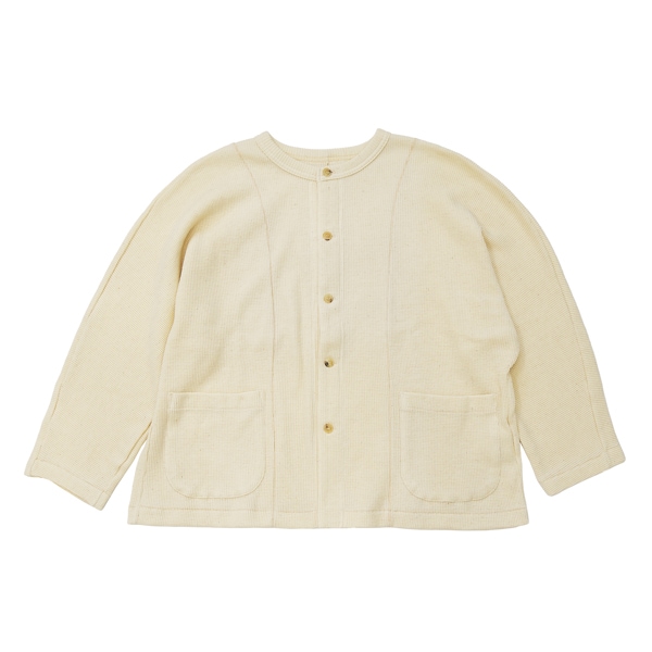 the last flower of the afternoon　waffle cardigan 生成　送料無料