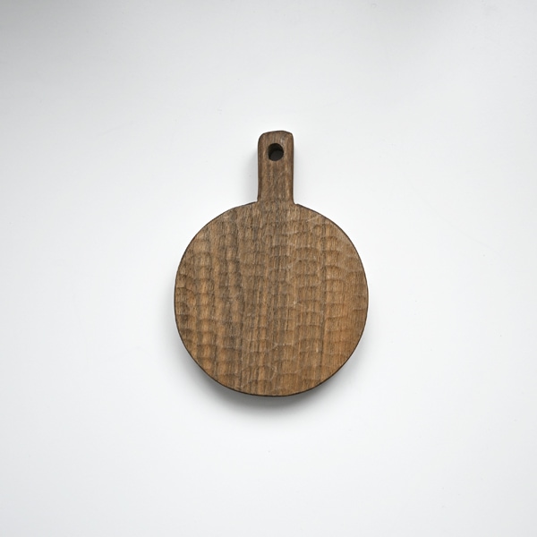 小沢賢一　カッティングボードミニ丸・彫　Φ9cｍ　KBM-C24