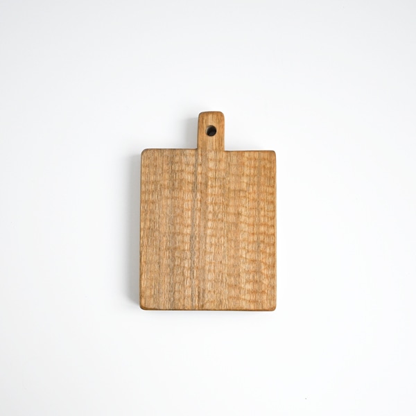 小沢賢一　カッティングボードミニ四角彫あり　Model：KBM211R　11.5×10（ｃｍ）