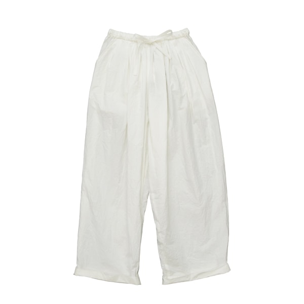 kijinokanosei ｜ ロールアップタックパンツ ｜ paper WH［送料無料］ 　