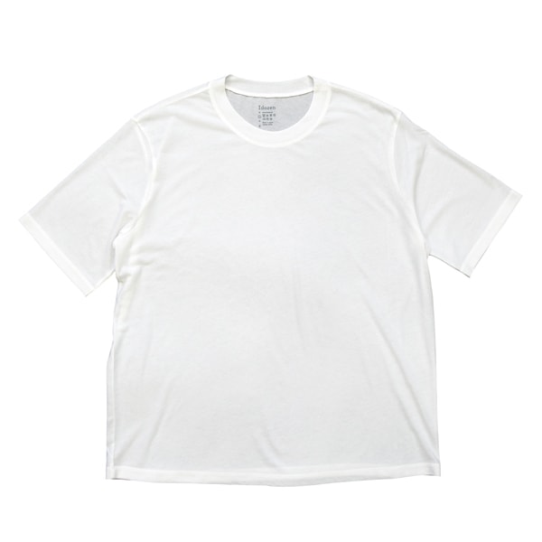 1dozen(イチダース）｜ペーパーコットン ユニセックスTシャツ（770156）｜  White