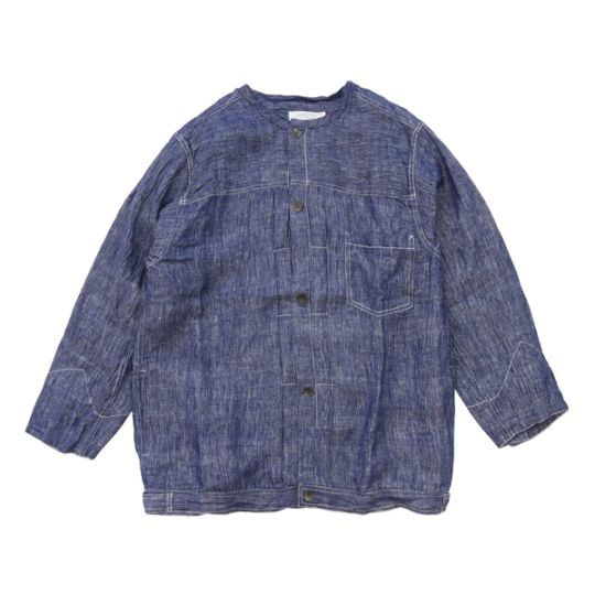 GUPTIHA ｜ TEORI Hemp Denim ｜ jacket　Blue　