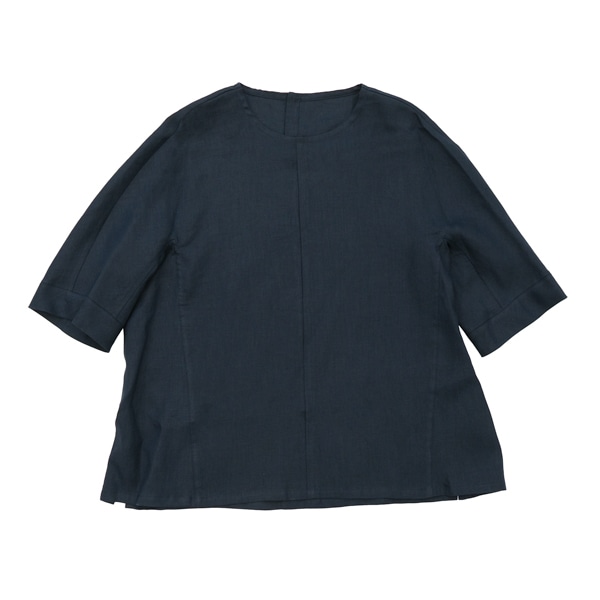 1dozen(イチダース）｜ハーフスリーブブラウス（760195）｜  Navy