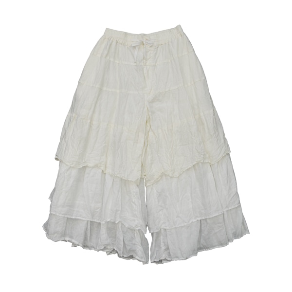 HALLELUJAH ｜ ティアードパンツ ｜ Off White　　　