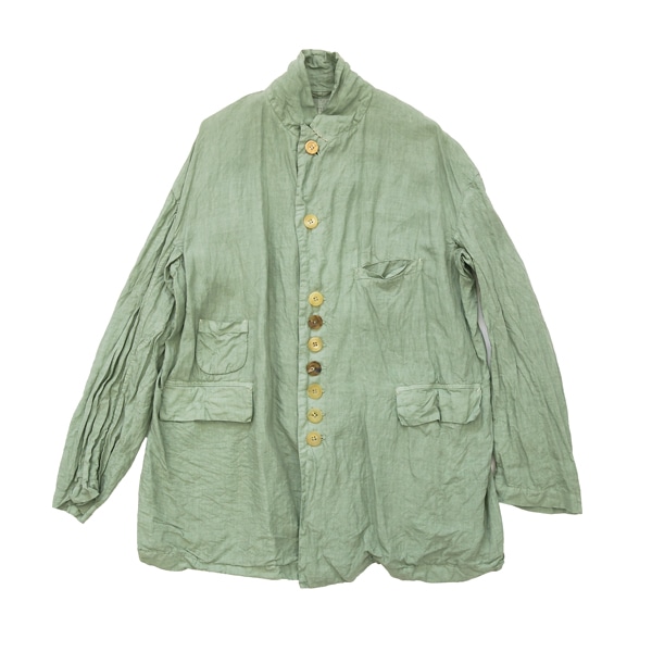 HALLELUJAH ｜1930年代クチュールジャケット ｜ Green Tea dye（緑茶染）