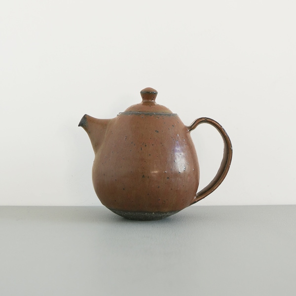 田中大喜｜鉄赤釉茶器