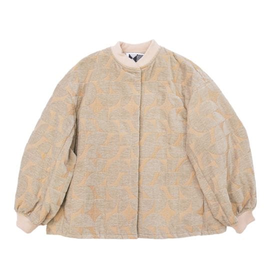 kijinokanosei ｜ バックタックブルゾン ｜ atlas　アトラス　 Pink Beige　