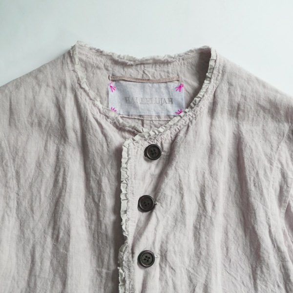 HALLELUJAH ハレルヤ 羊飼いジレ Light Gray 送料無料