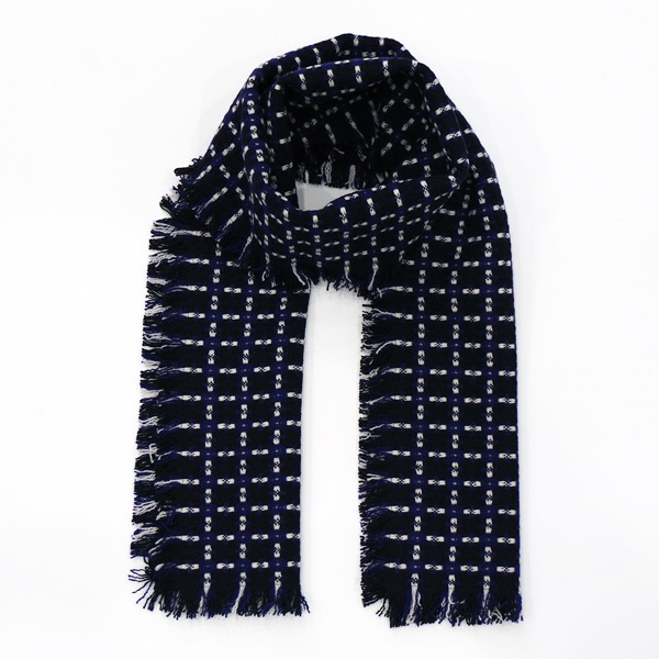 kijinokanosei ストール　“昼夜- chuya- ” NAVY　送料無料