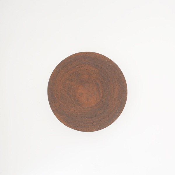 二階堂明弘　やきしめ小鉢　赤　Φ15.5ｃｍ　Ｈ5.5ｃｍ