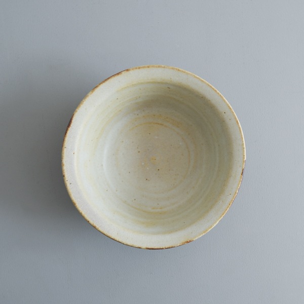 及川静香　削り耐火深鉢　Φ19.5ｃｍ