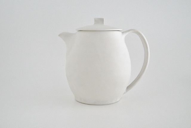 馬場勝文　2点セット 馬場勝文 白磁マットポット size 2