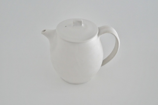 馬場勝文　2点セット 馬場勝文 白磁マットポット size 2