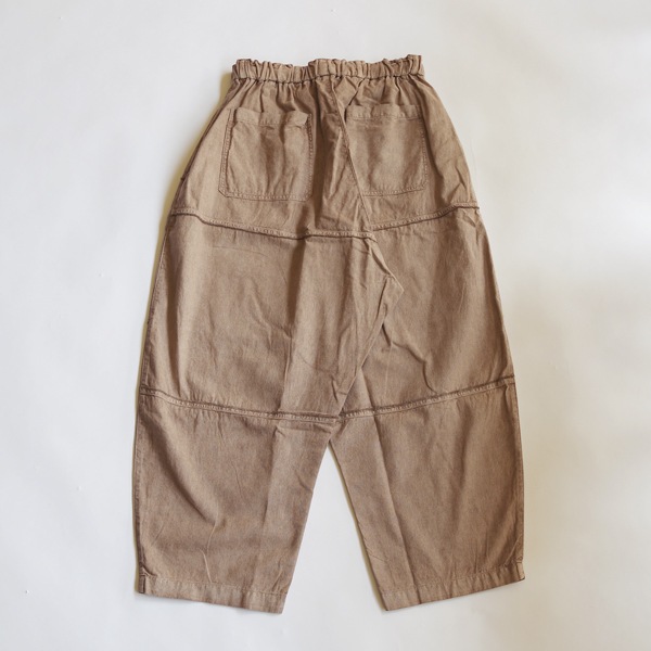 MITTAN　PT-115B　竹パンツ　ベンガラ灰茶（ベンガラ染）