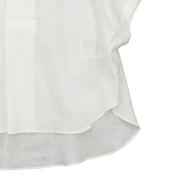 コピー1dozen(イチダース）｜リネンオーバーブラウス（760157）｜  Off White