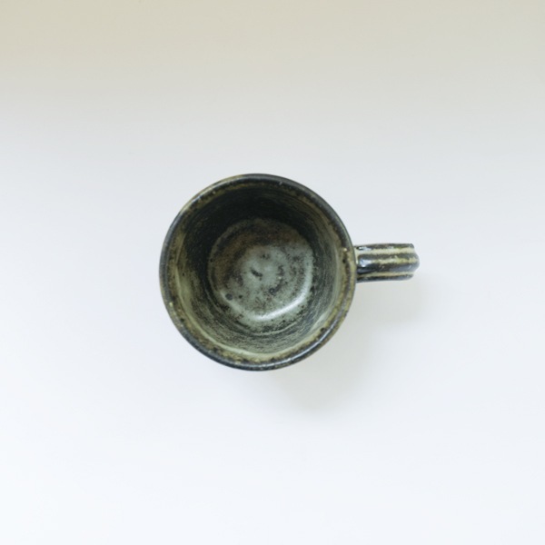 小野哲平　薪窯　櫛目マグカップ　小　Model　C