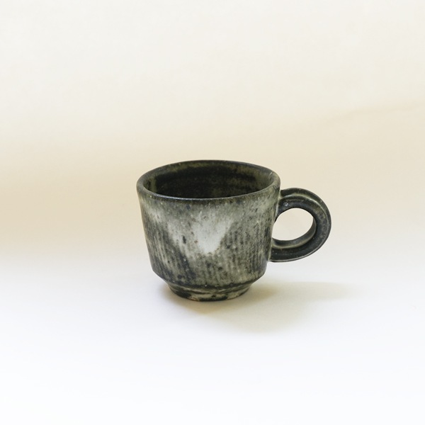 小野哲平　薪窯　櫛目マグカップ　小　Model　C