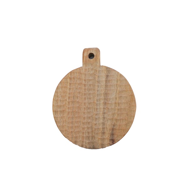 小沢賢一　カッティングボードミニ丸・彫　Φ10.5cｍ　KBM33