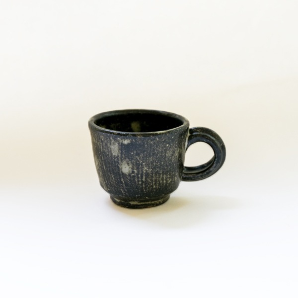 小野哲平　薪窯　櫛目マグカップ　小　Model　D