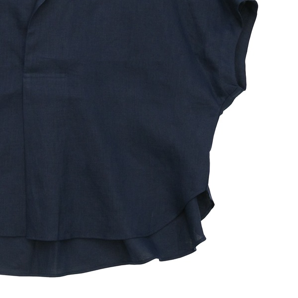 1dozen(イチダース）｜リネンオーバーブラウス（760157）｜  Navy